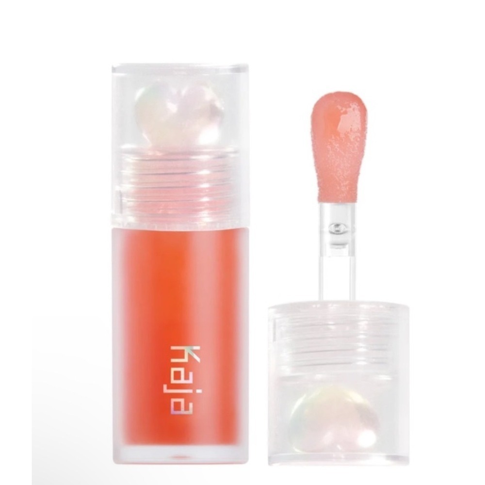Lip Oil Kaja Juicy Glass Instant Hydrating Plumping 03 Apricot Allure